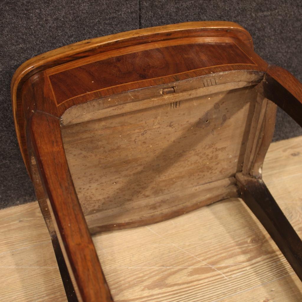 20th Century Inlaid Wood French Side Table Dressing Table, 1920 7