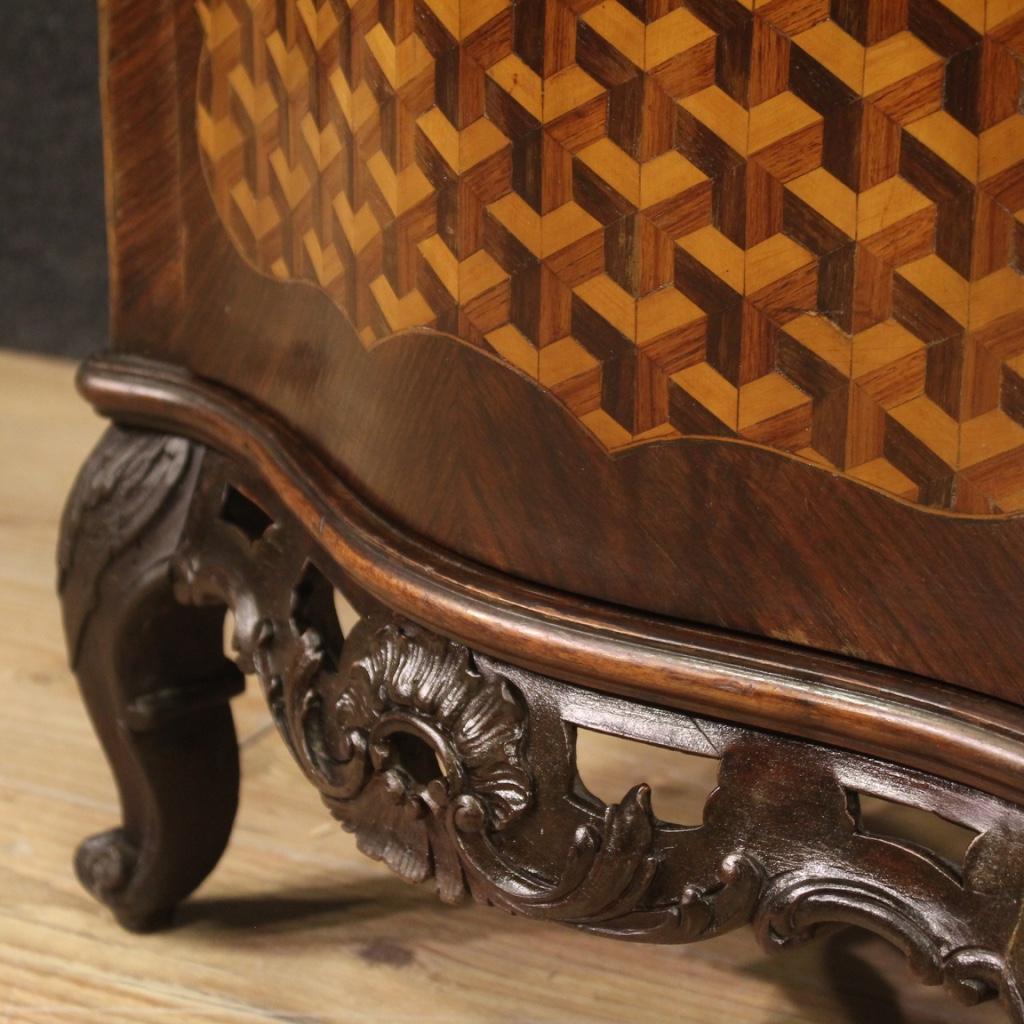 20th Century Inlaid Wood French Sideboard, 1970 5
