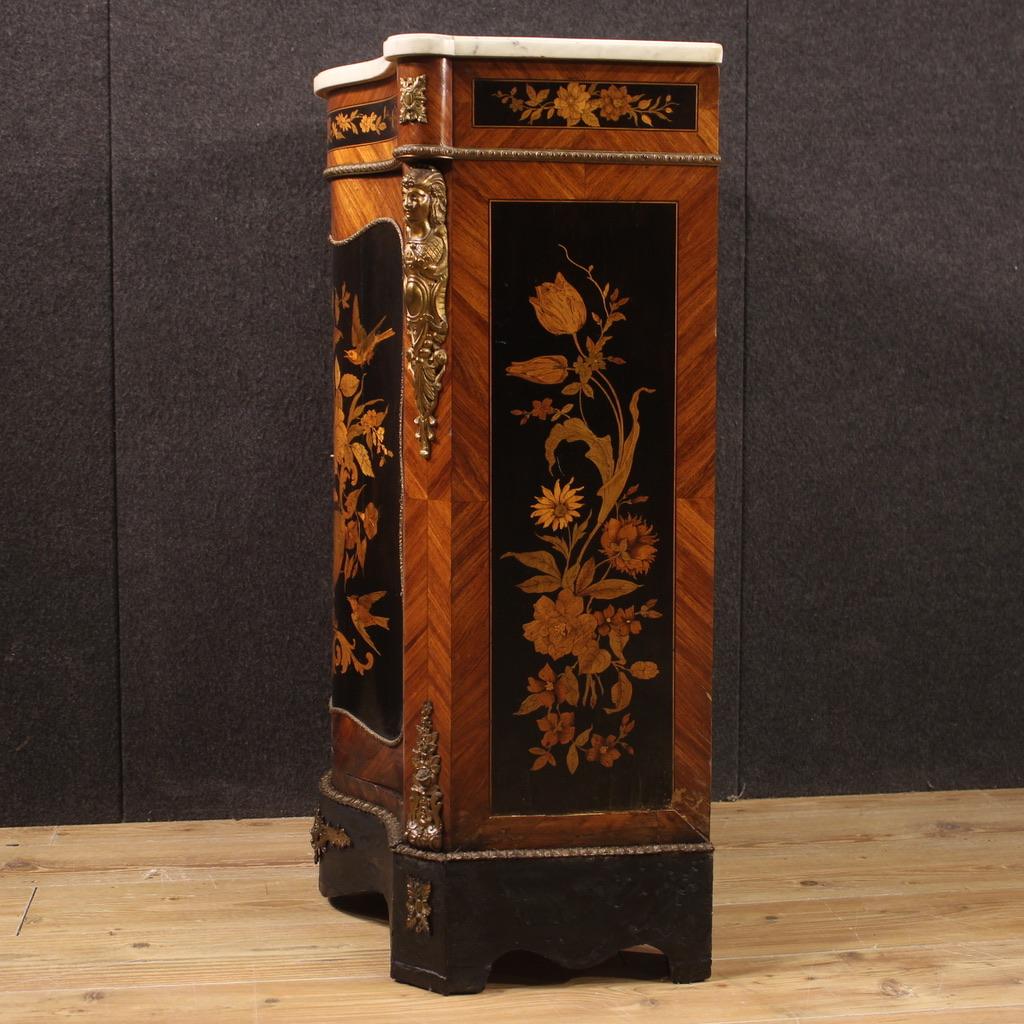 20th Century Inlaid Wood French Sideboard in Napoleon III style, 1920 6