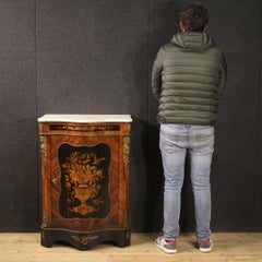 Französisches Sideboard aus Holz mit Intarsien im Stil Napoleons III. des 20. Jahrhunderts, 1920