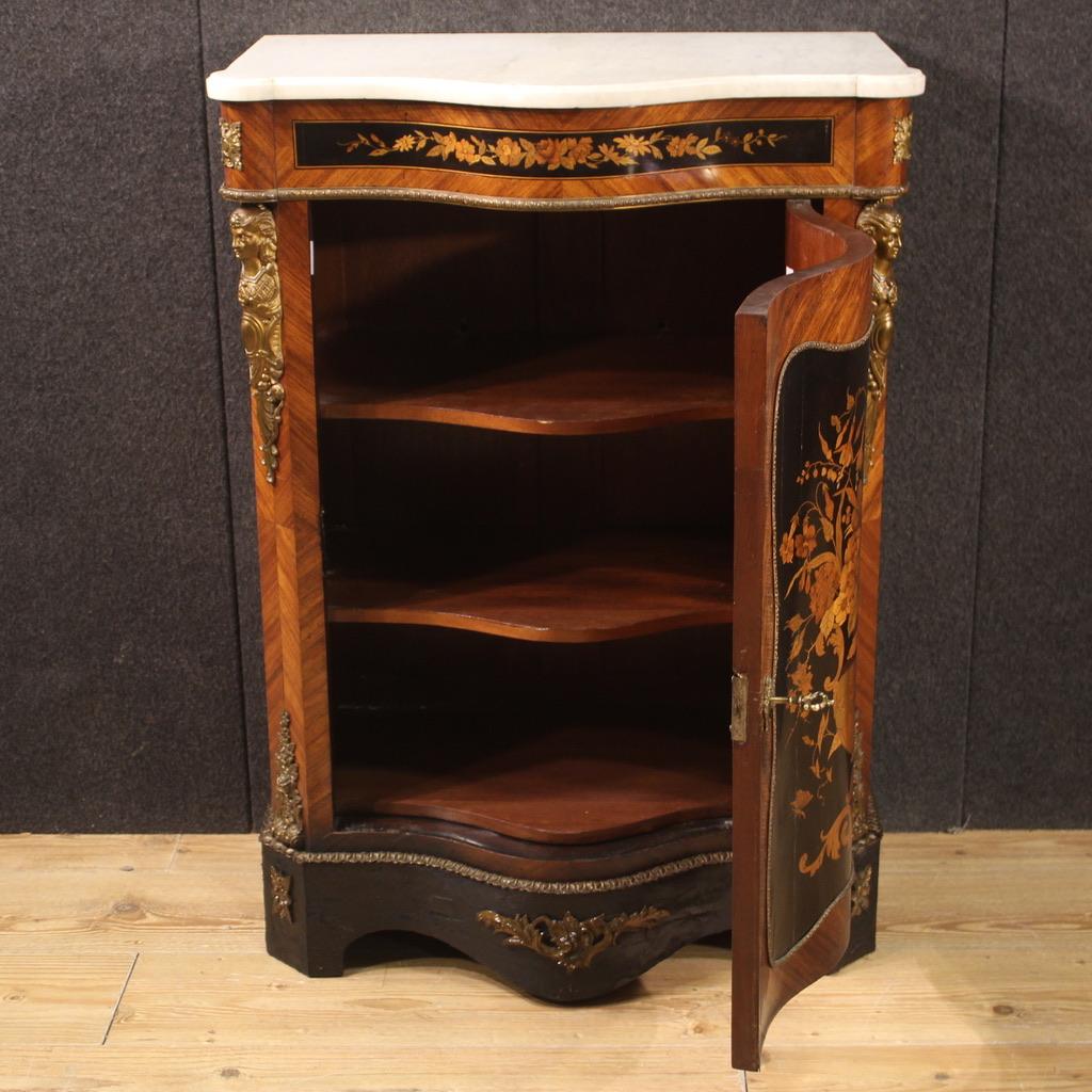 Early 20th Century 20th Century Inlaid Wood French Sideboard in Napoleon III style, 1920