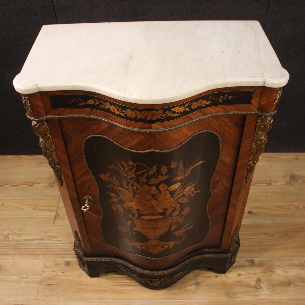 20th Century Inlaid Wood French Sideboard in Napoleon III style, 1920 1