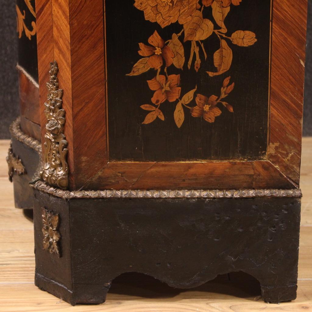 20th Century Inlaid Wood French Sideboard in Napoleon III style, 1920 4