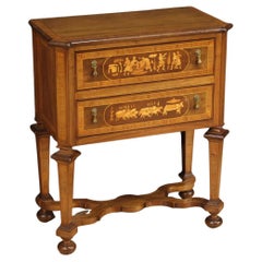 20th Century Inlaid Wood Italian Louis XIV Style Dresser, 1950