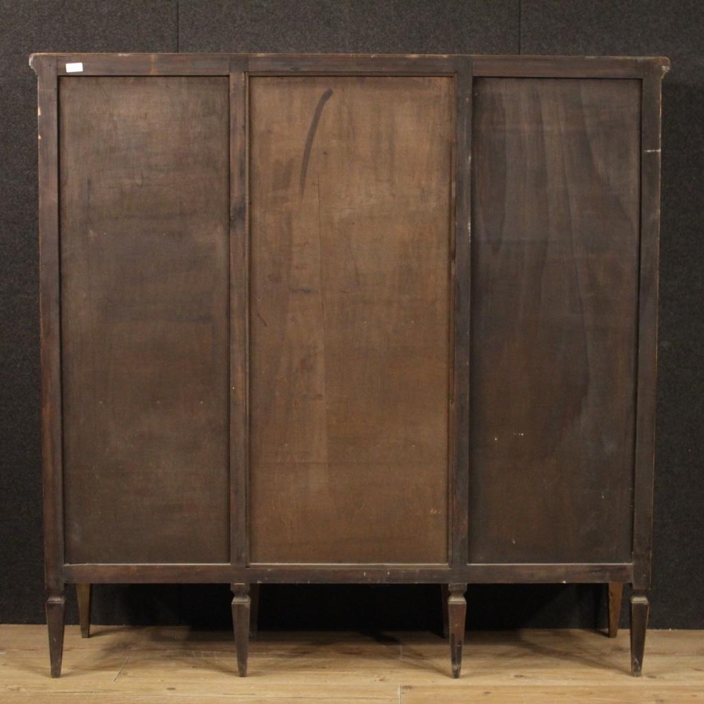 20th Century Inlaid Wood Italian Louis XVI Style Bookcase, 1960 5