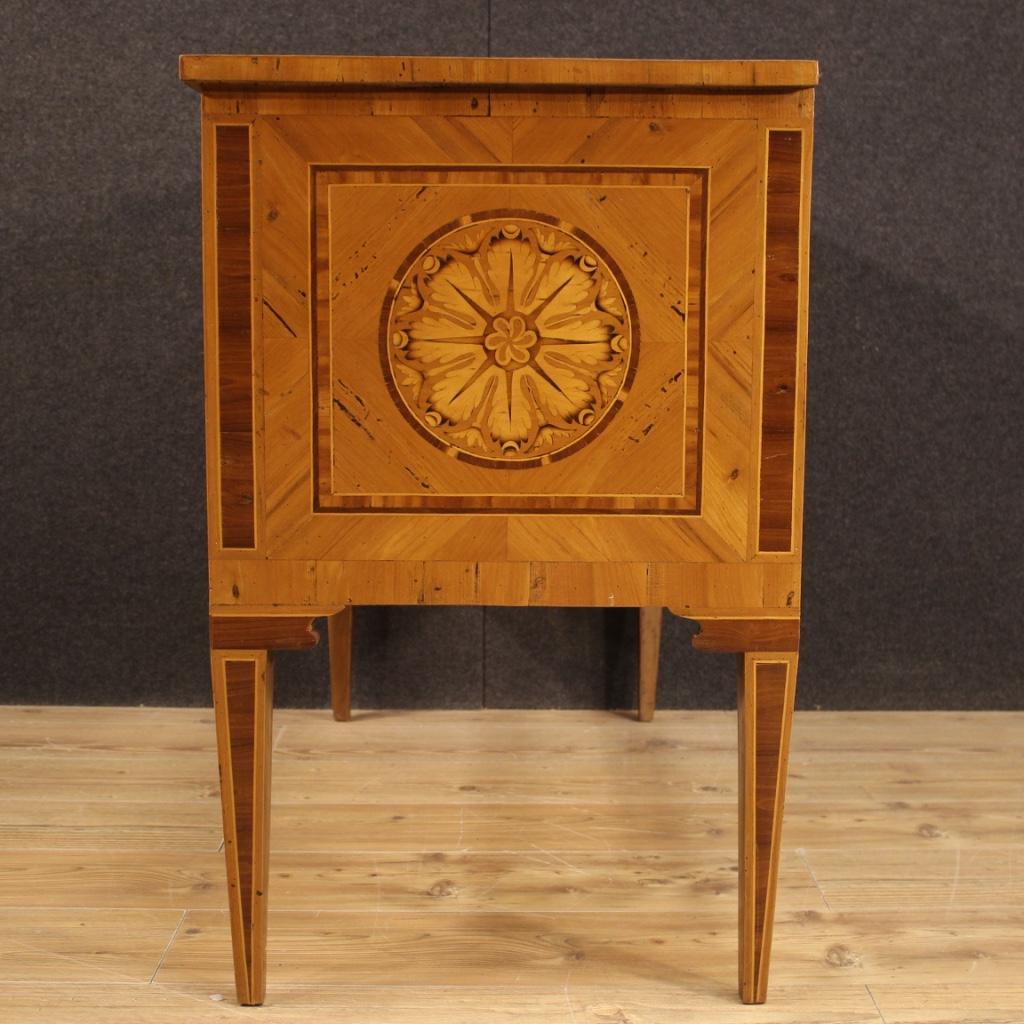 20th Century Inlaid Wood Italian Louis XVI Style Dresser, 1950 6