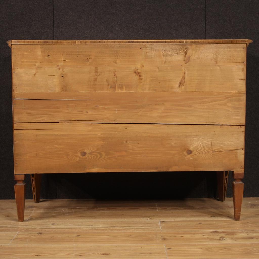 20th Century Inlaid Wood Italian Louis XVI Style Dresser, 1960 5