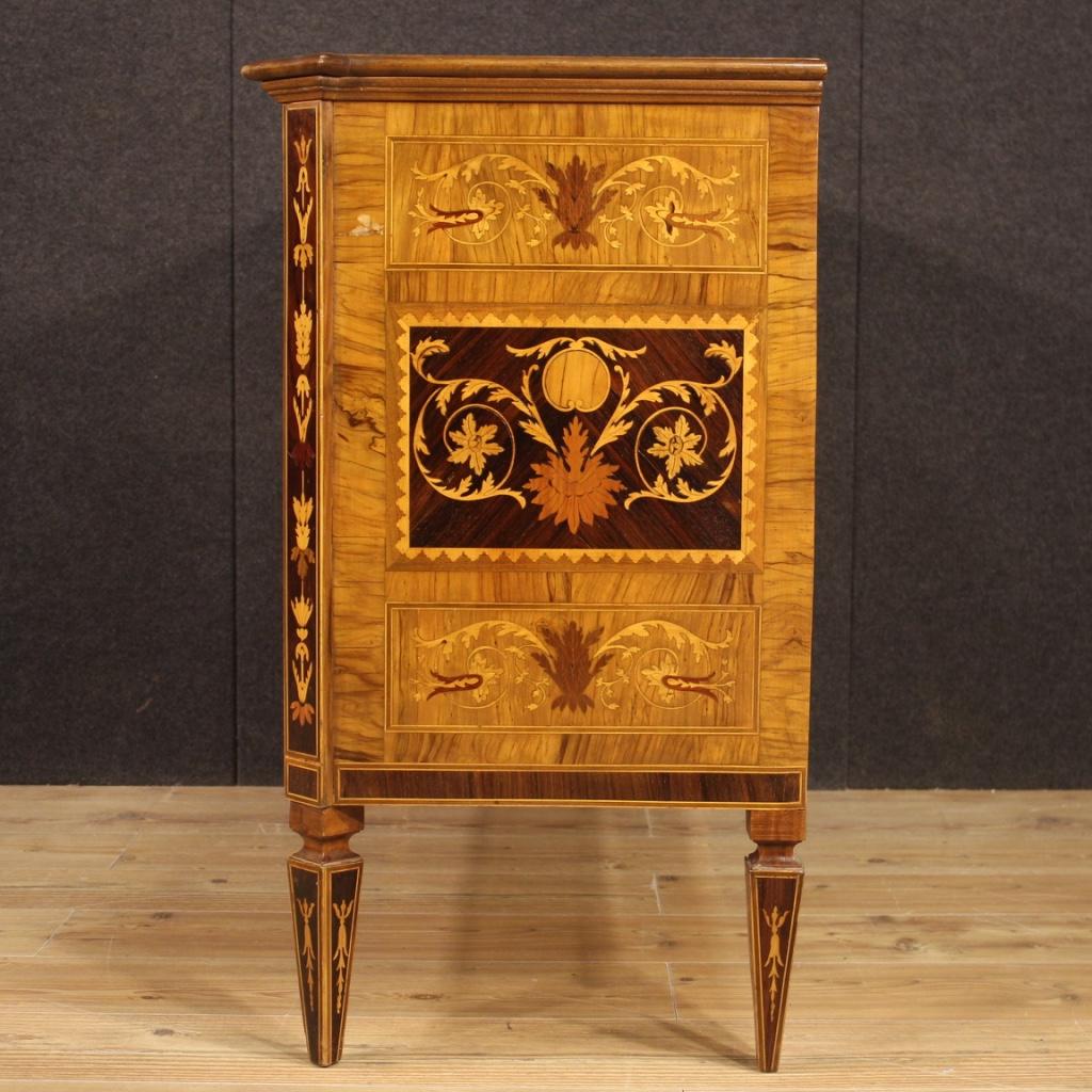 20th Century Inlaid Wood Italian Louis XVI Style Dresser, 1960 6