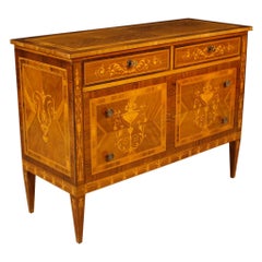 20th Century Inlaid Wood Italian Louis XVI Style Dresser, 1960