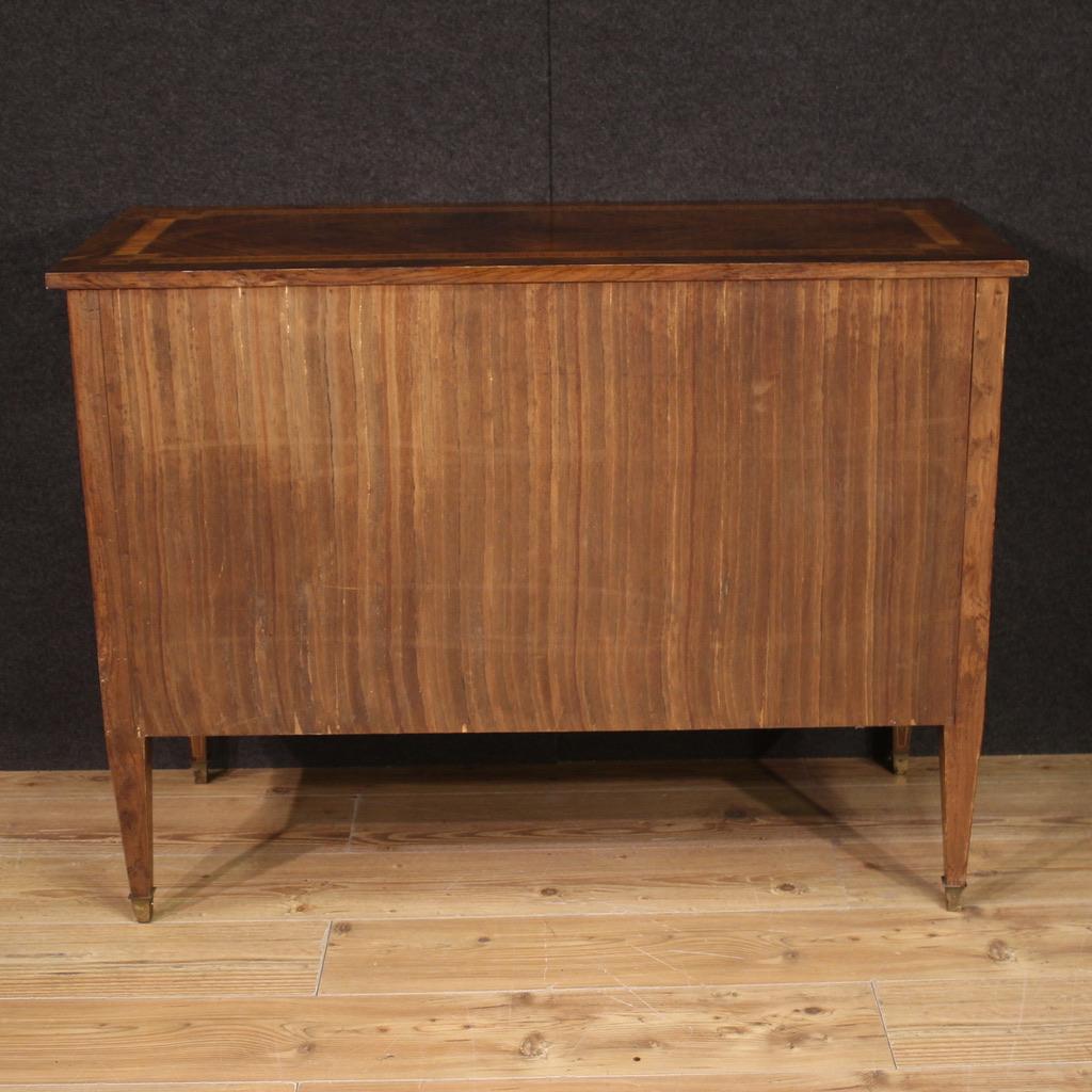 20th Century Inlaid Wood Louis XVI Italian Dresser, 1960 1