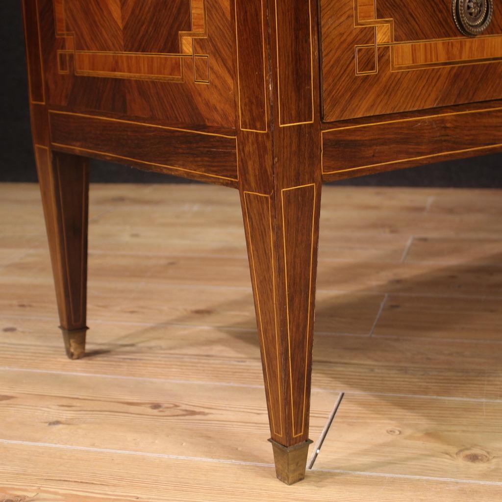20th Century Inlaid Wood Louis XVI Italian Dresser, 1960 4