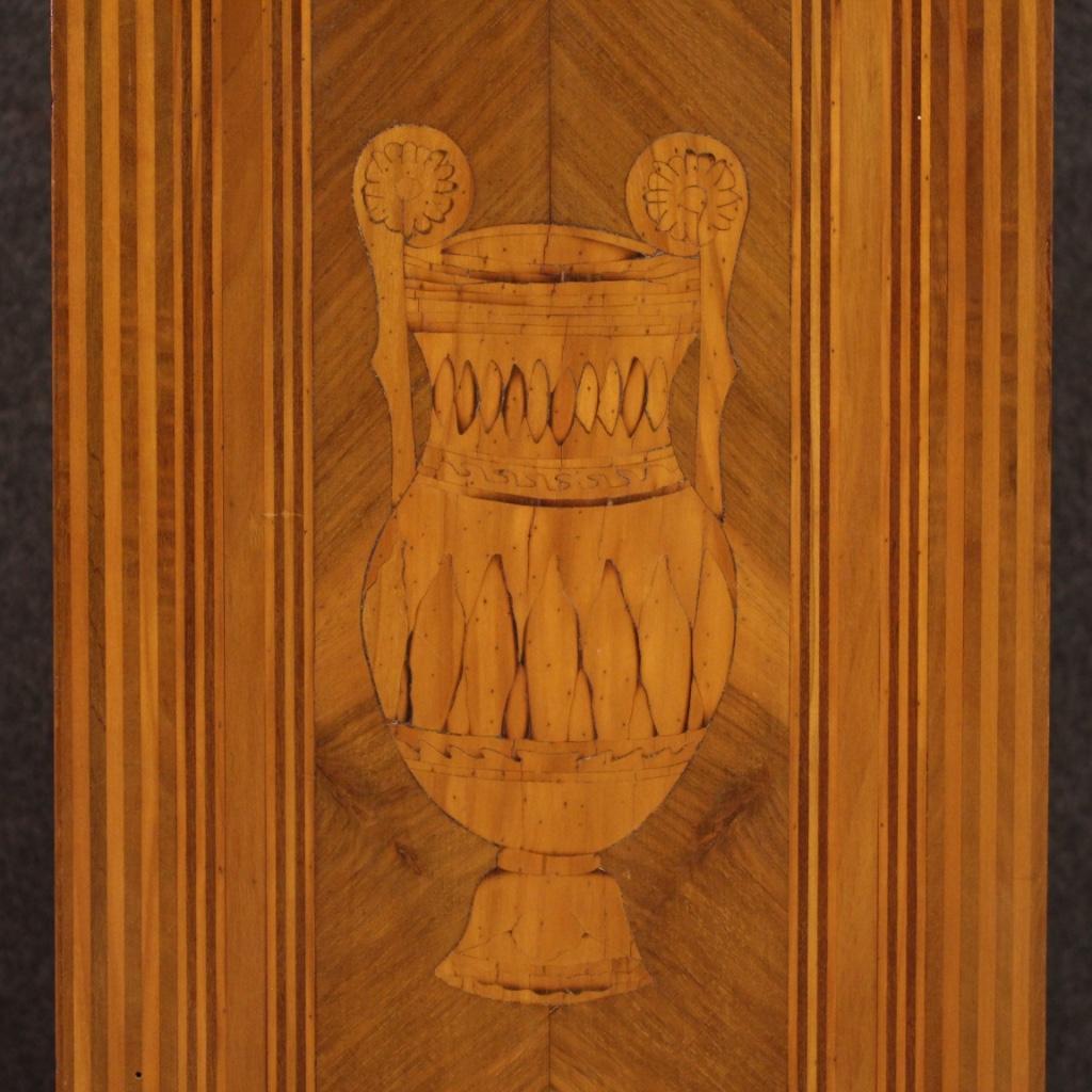 Buffet italien en bois marqueté de style Louis XVI du 20ème siècle, 1960 4