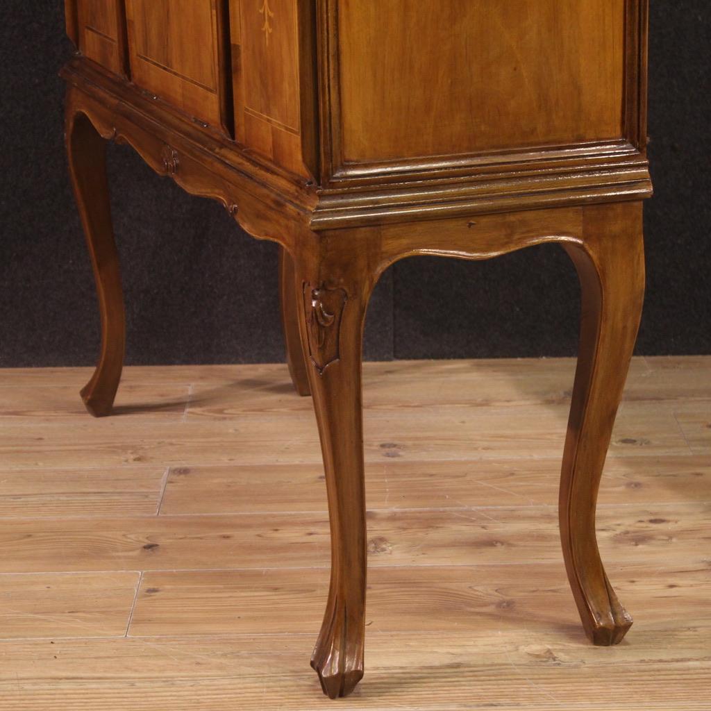 20th Century Inlaid Wood Venetian Sideboard, 1960s For Sale 2