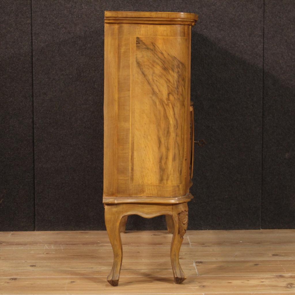 20th Century Inlaid Wood Venetian Sideboard Cabinet, 1960 3