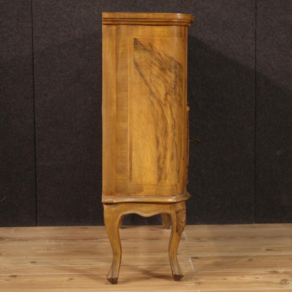 20th Century Inlaid Wood Venetian Sideboard Cabinet, 1960 5