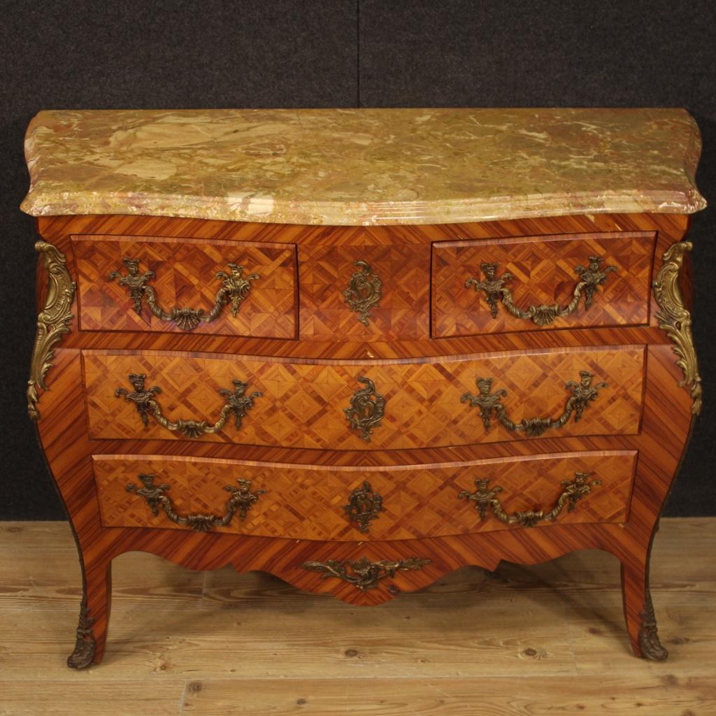 inlaid wood dresser