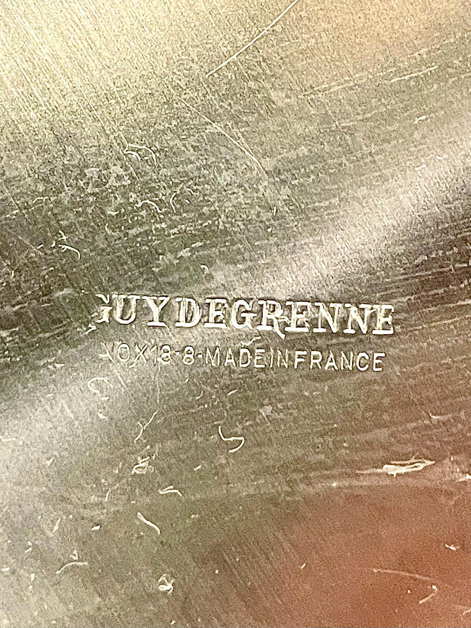 Silver-Plated Champagne Bucket by Guy Degrenne For Sale 3
