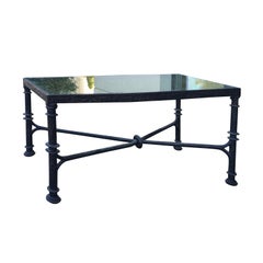 20th Century Iron Coffee Table in the Style of Giacometti
