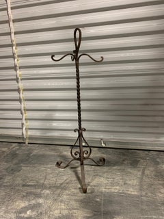 20th Century Iron Fire Tool Stand