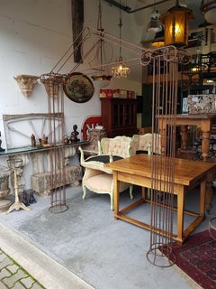 20th Century Iron Garden in a Classical Style with Columns