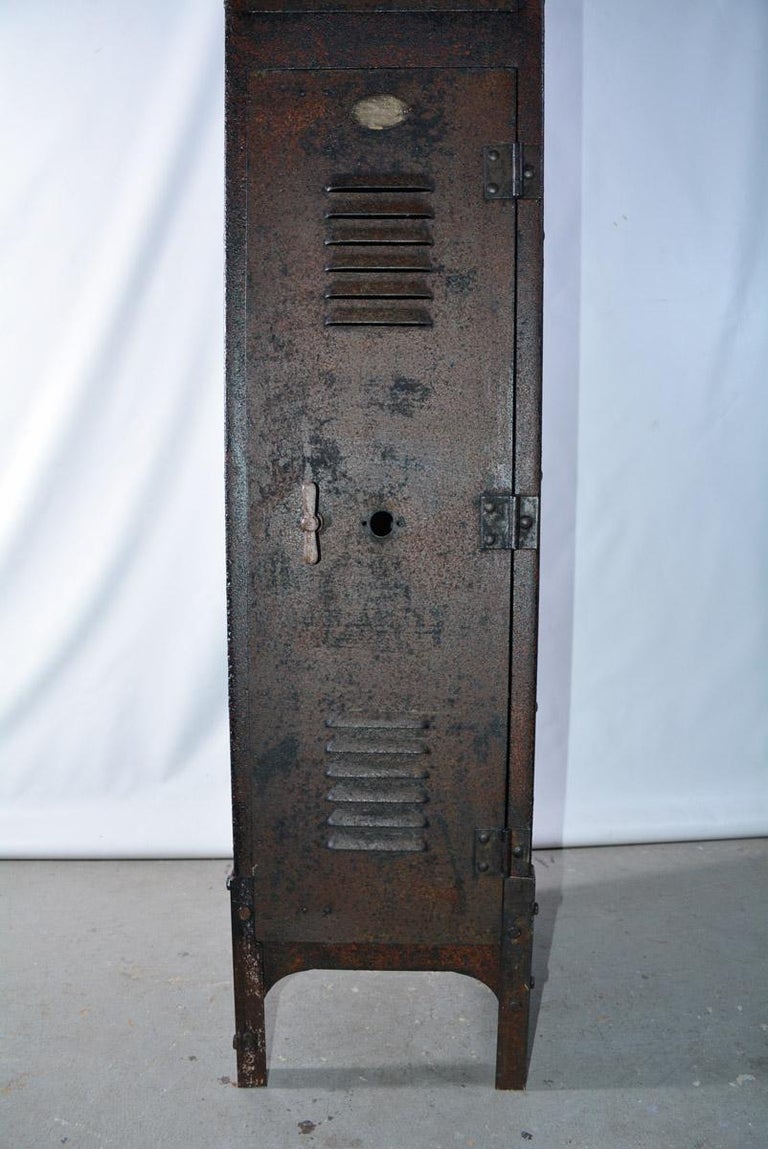20th Century Iron Gym or School Locker For Sale at 1stDibs