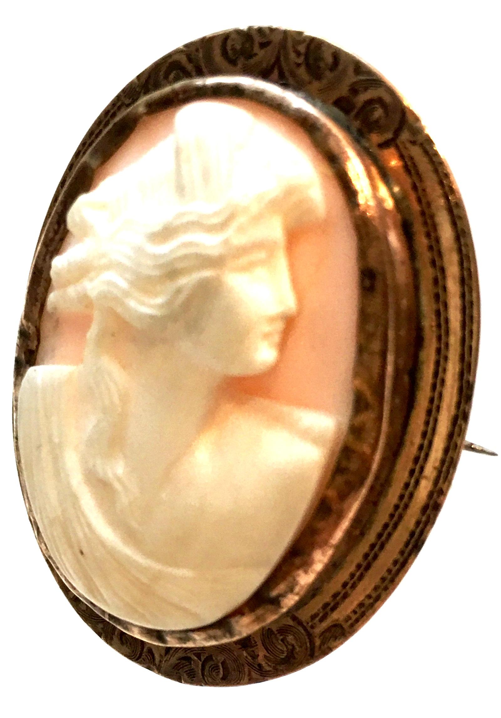 italian cameo brooch