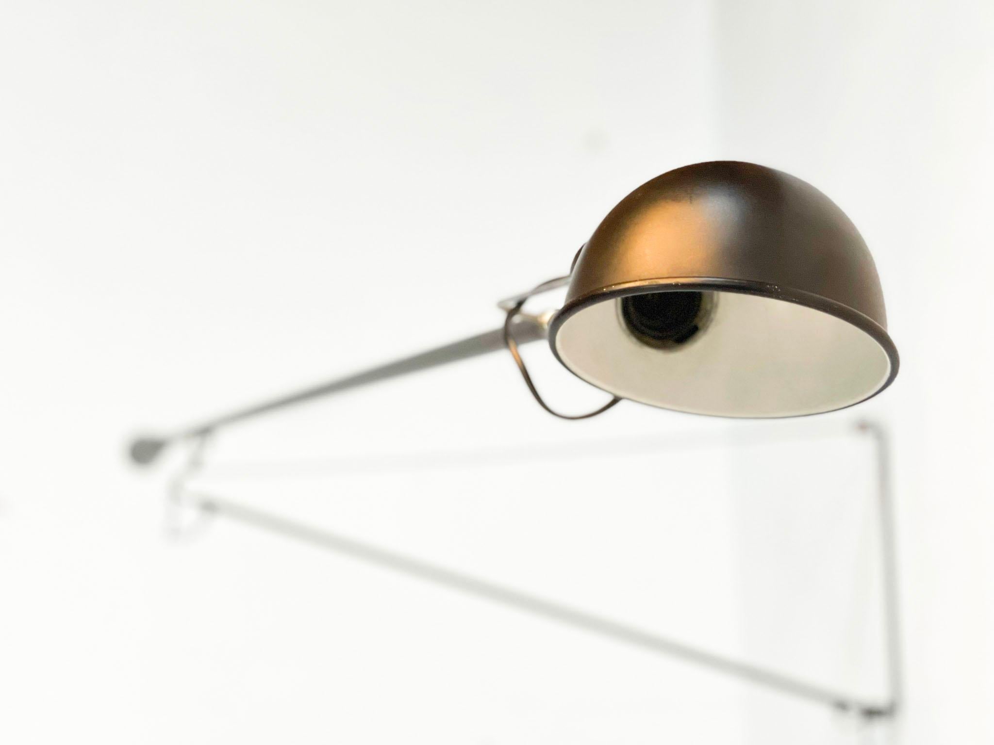 Late 20th Century 20th Century Italian 265 Wall Lamp by Paolo Rizzato for Arteluce For Sale