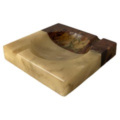 20th Century Italian Alabaster Ashtray