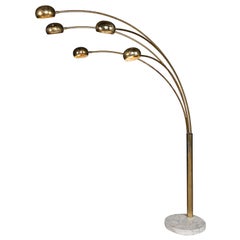 20th Century Italian Arc Floor Lamp by Harvey Guzzini, circa 1970