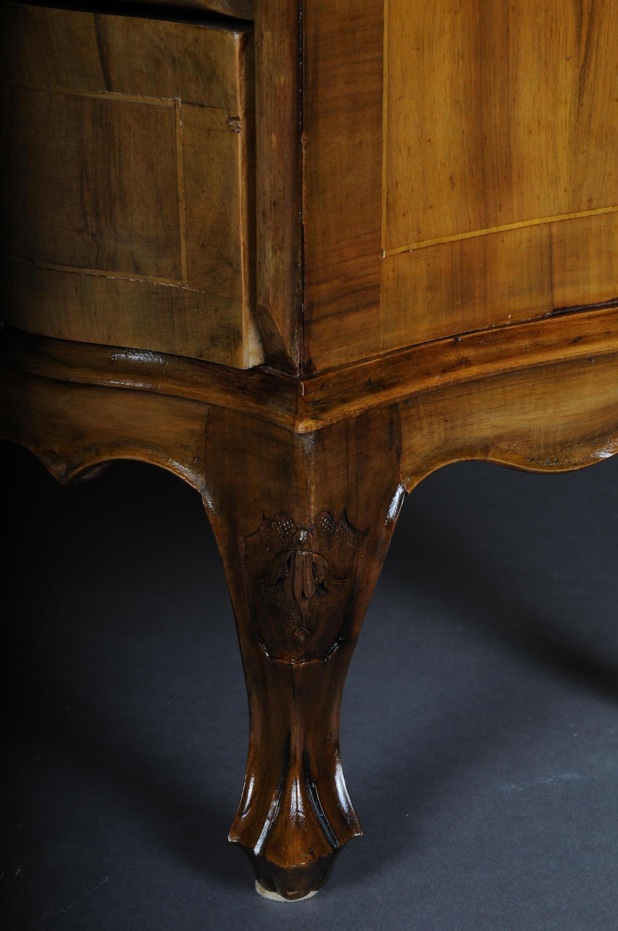 20th Century Italian Baroque Chiffonniere/High Chest of Drawers 1