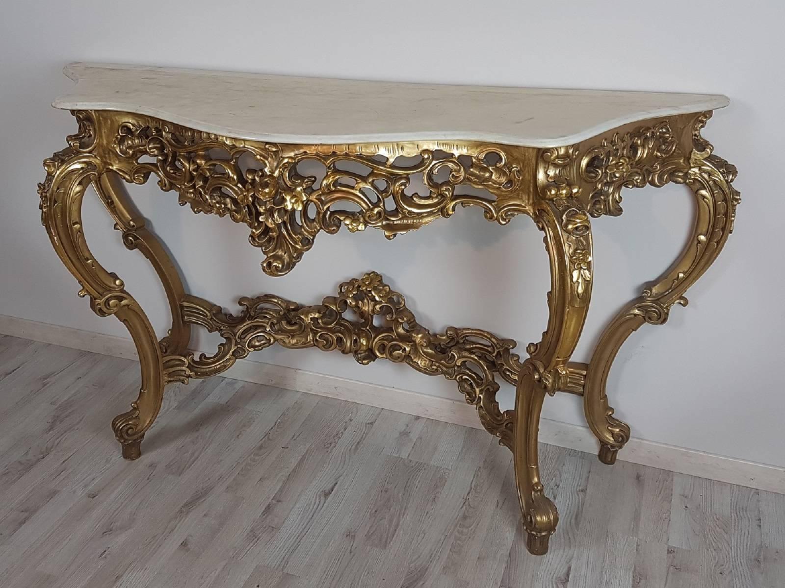 baroque console table