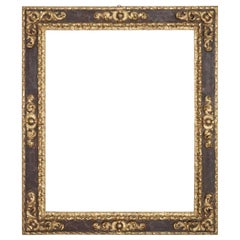 20th Century Italian Baroque Style Carved and Gilded Wood Frame