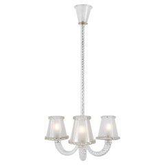 20. Jahrhundert Italienisch Barovier Toso venezianischen Murano-Glas Art Deco Kronleuchter