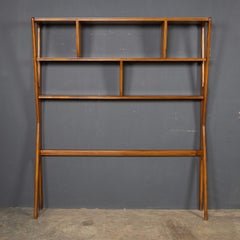 20th Century Italian Beech Wood Bookcase / Room Divider, c.1950