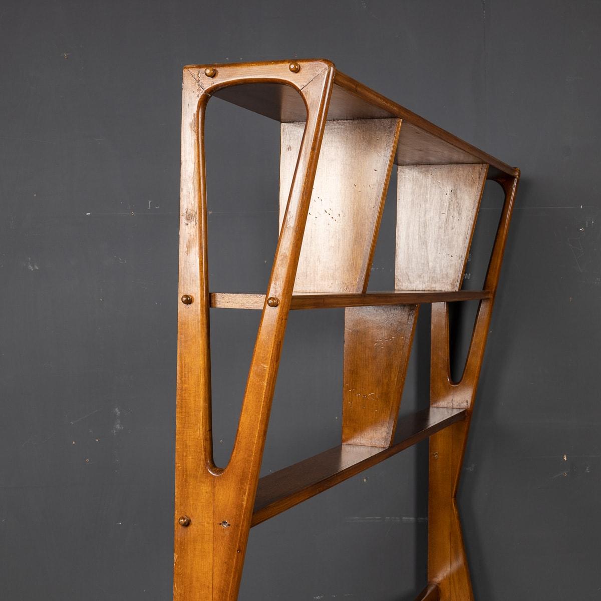 20th Century Italian Beech Wood Bookcase / Room Divider, c.1950 For Sale 5