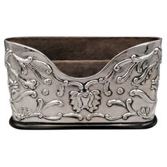 20th Century Italian Big Sterling Silver Envelope Holder
