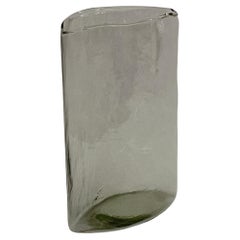 20th Century Italian Blown Abstract Oval Vase