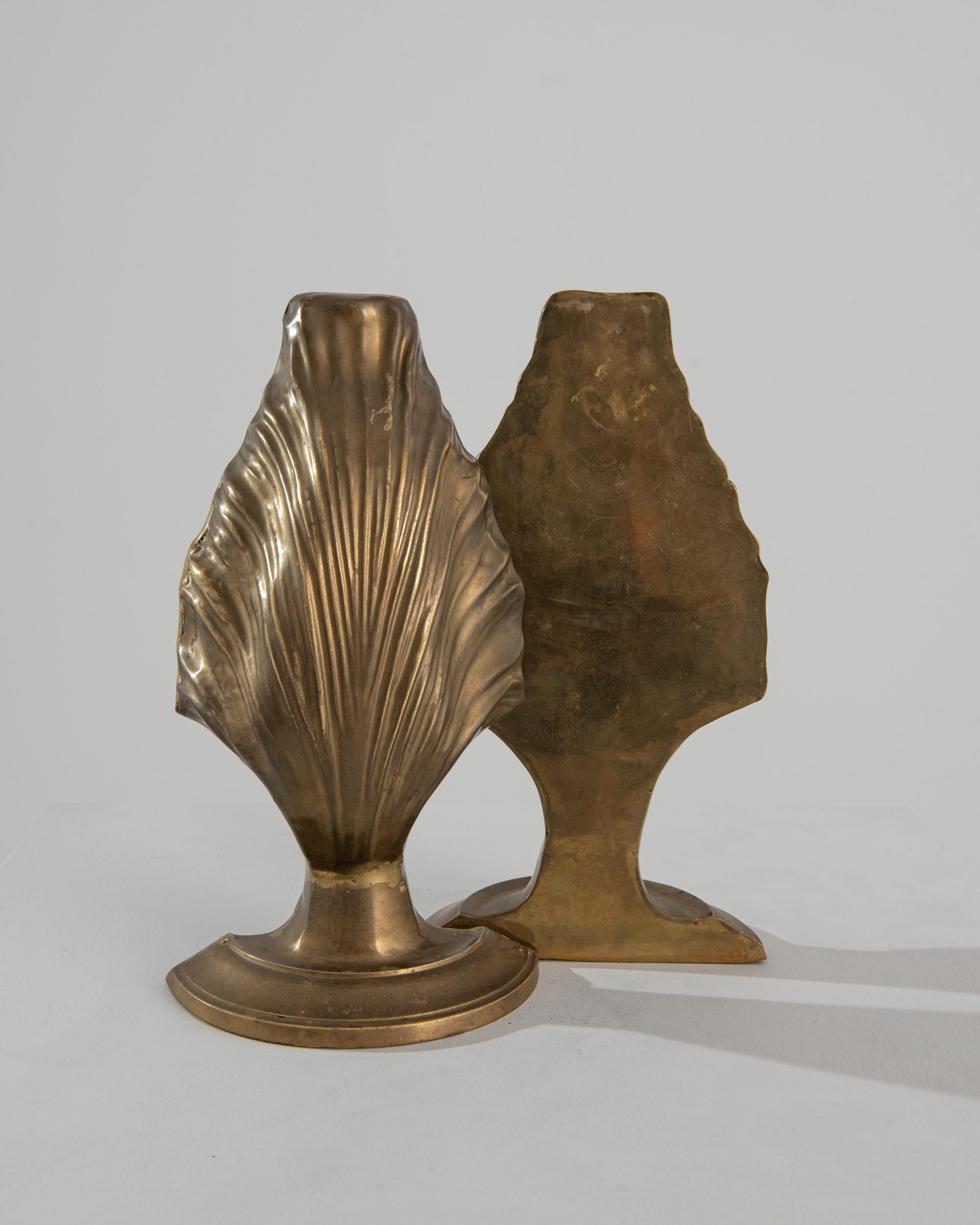 20th Century Italian Brass Bookends, a Pair 5