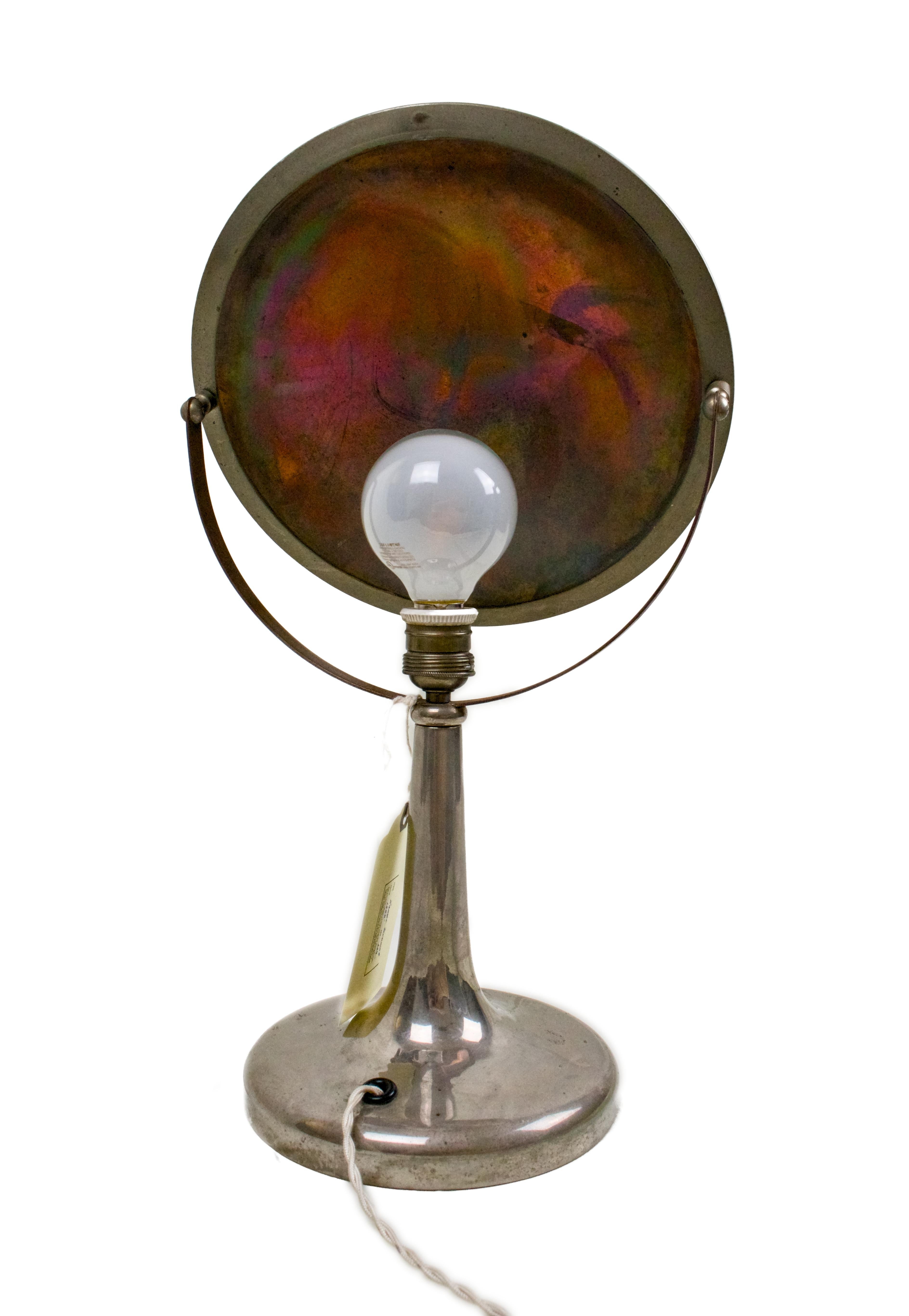 Zerowatt PTC lamp, 1950s Italian modernist In Good Condition For Sale In San Francisco, US