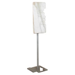 20th Century Italian Brutalist Sculpture in Marble