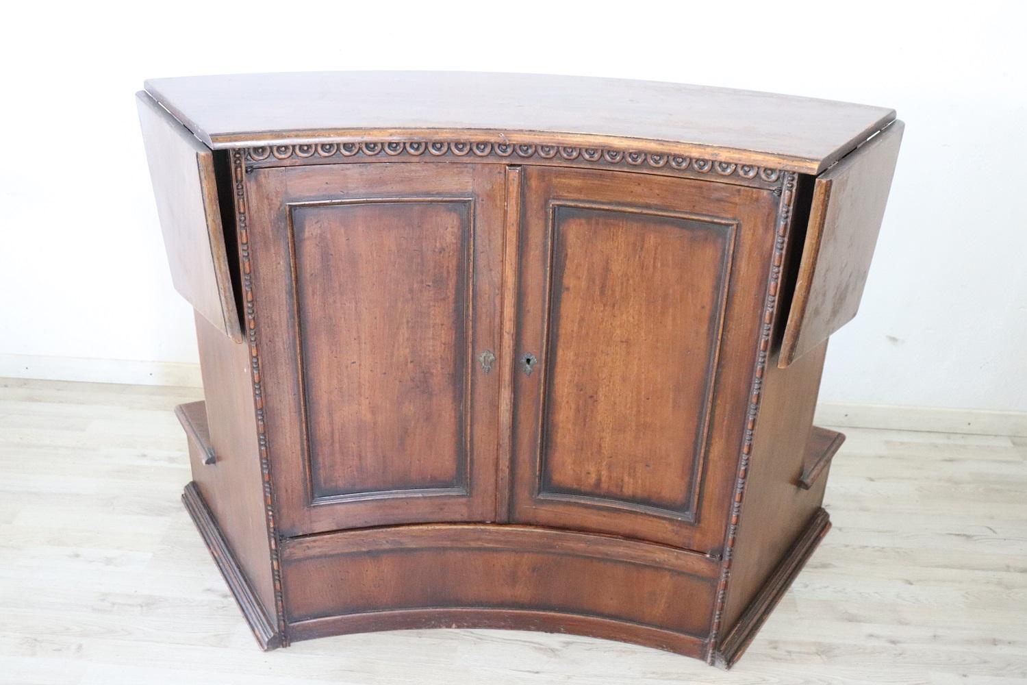 Late 20th Century 20th Century Italian Cabinet Bar Counter, 1980s For Sale