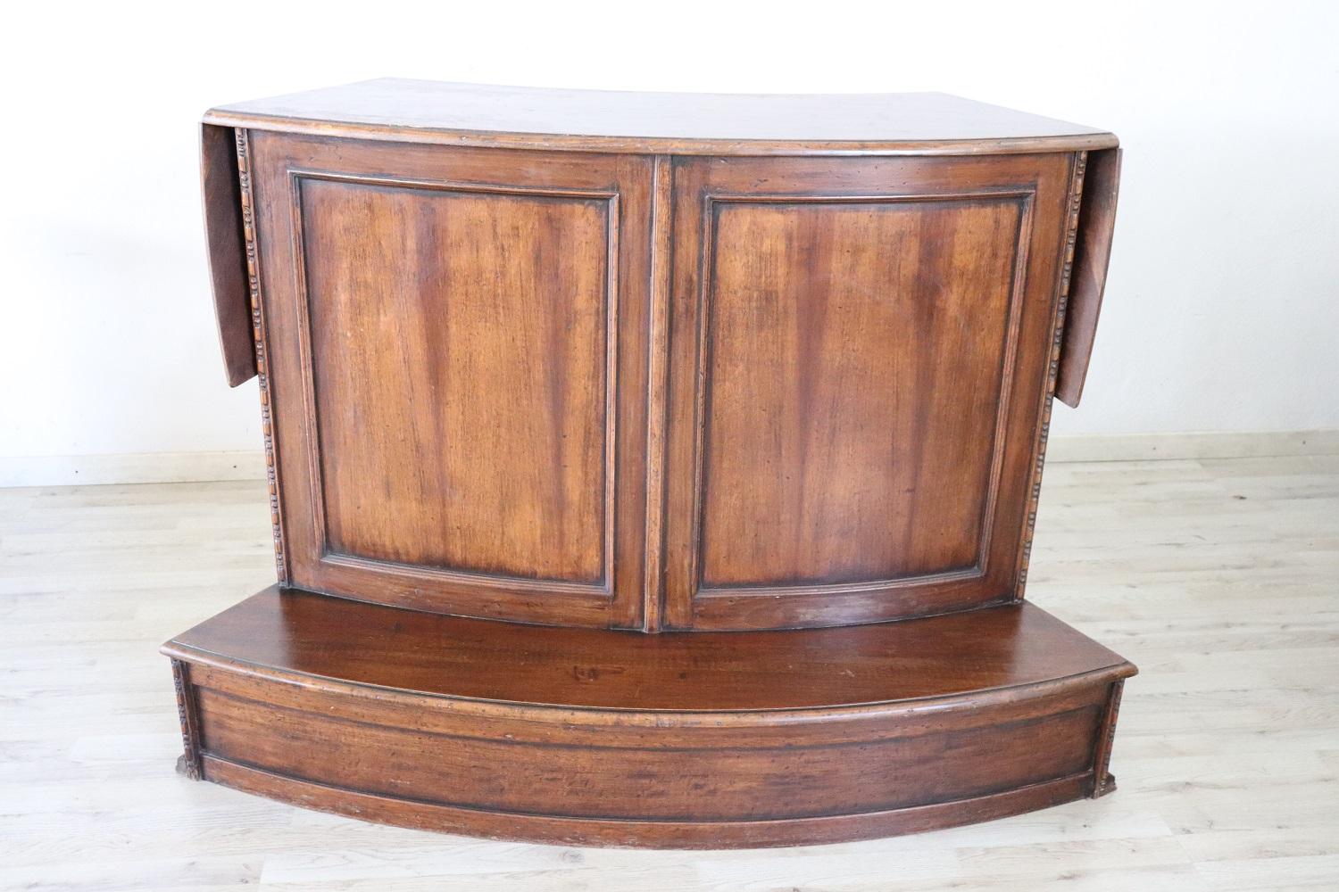 20th Century Italian Cabinet Bar Counter, 1980s For Sale 2