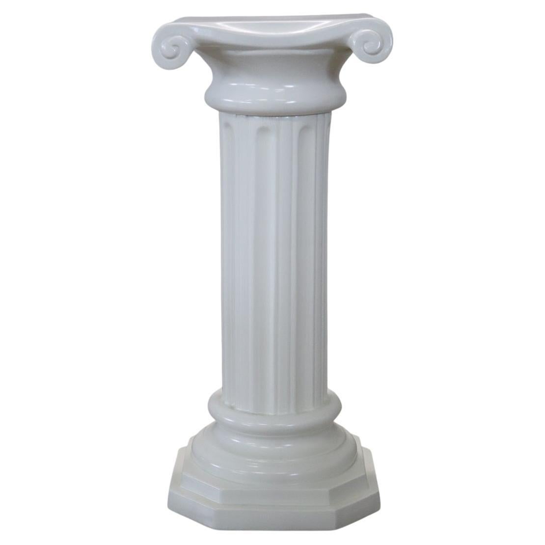 20th Century Italian Ceramic Column by Bassano