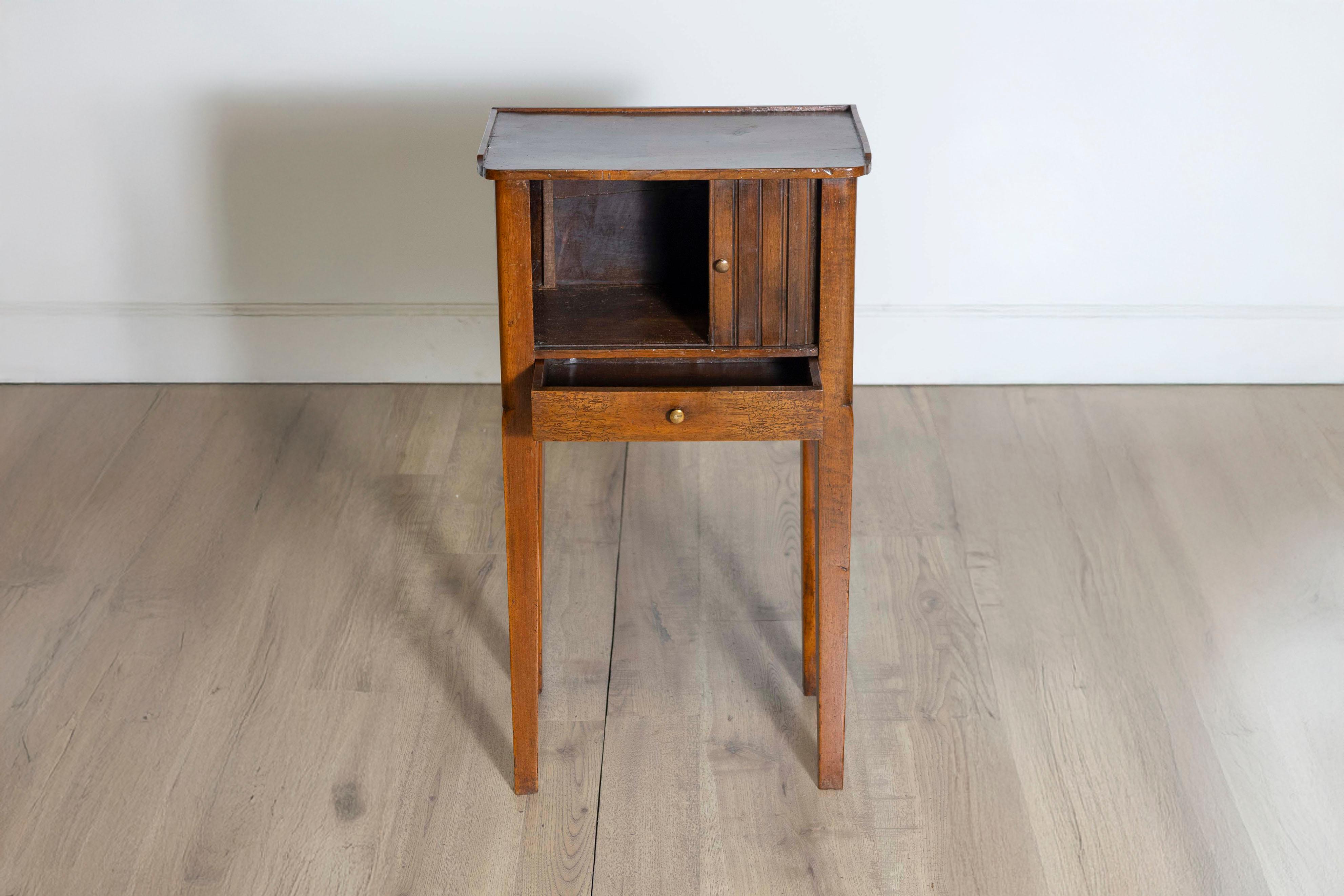 Art Nouveau 20th Century Italian Chevet Table Circa 1900 For Sale