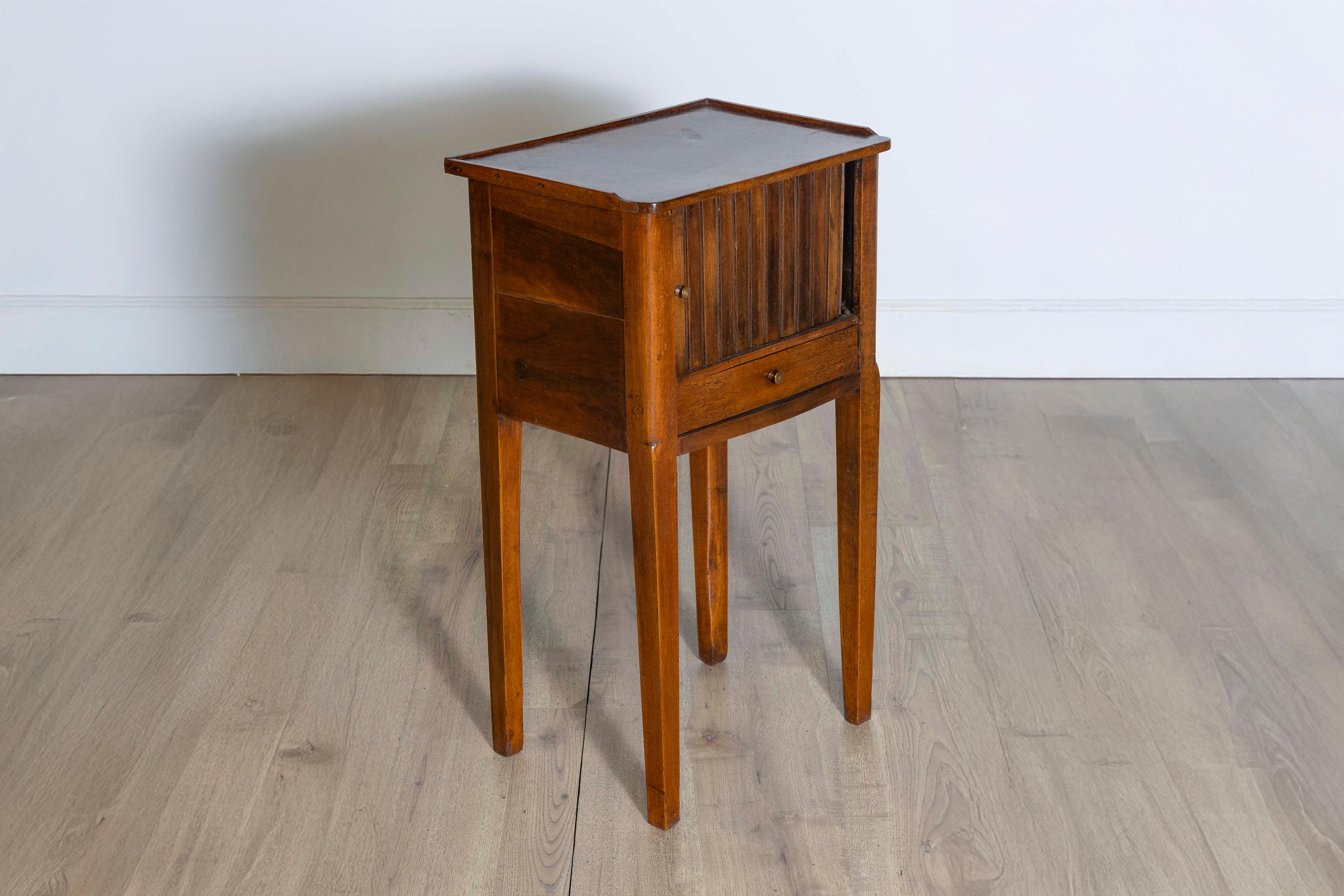 20th Century Italian Chevet Table Circa 1900 In Good Condition For Sale In Atlanta, GA