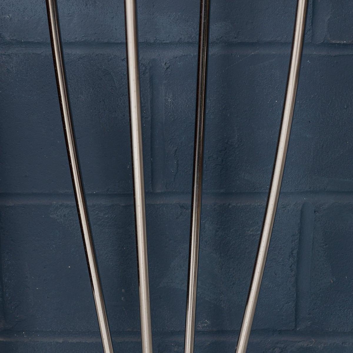 20th Century Italian Chrome & Glass Floor Lamp By Mazzega, Venice c.1970 For Sale 9