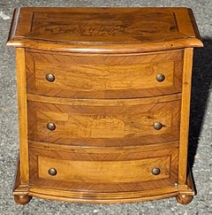 20th Century Italian Crossbanded Walnut Side Cabinet