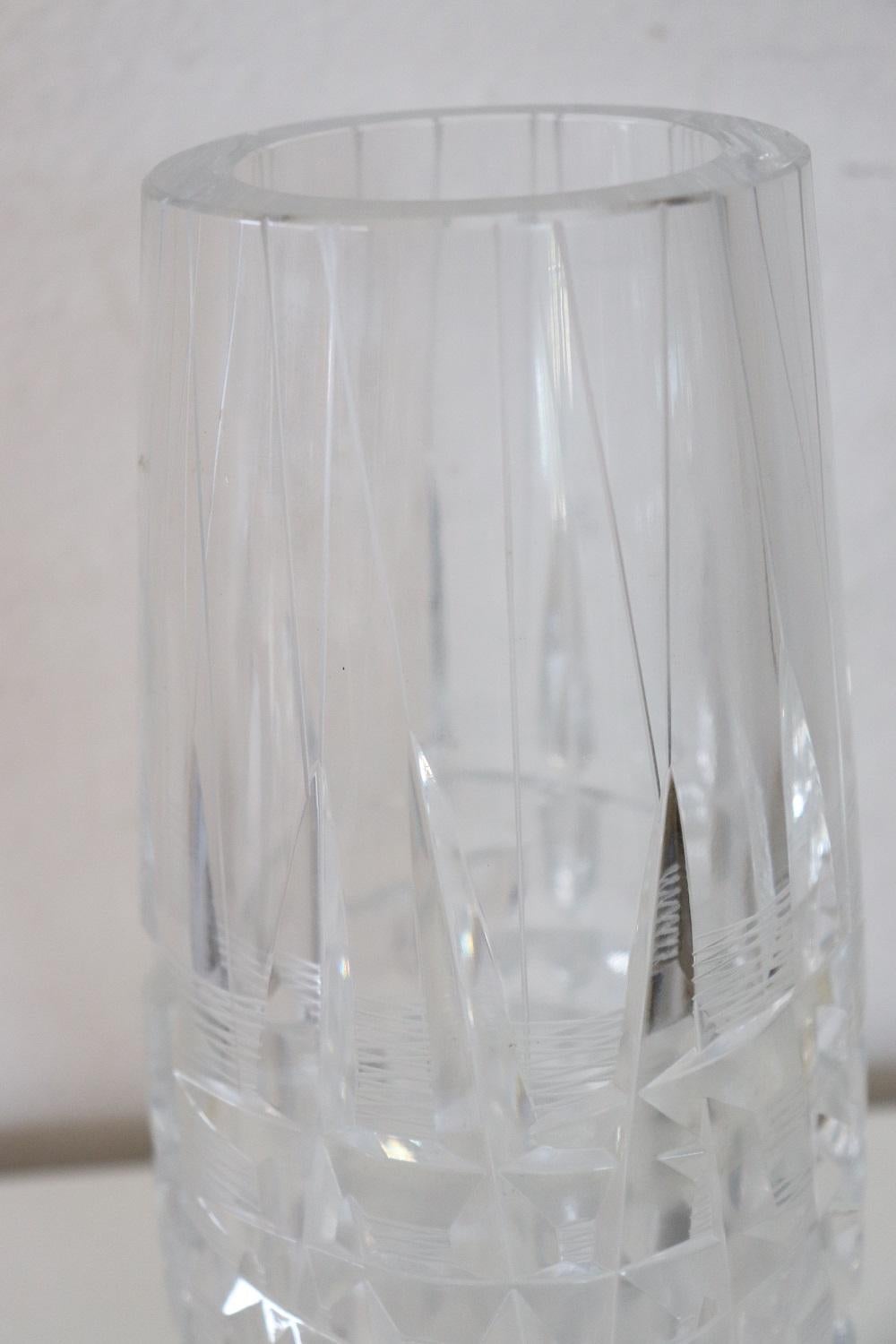 Late 20th Century 20th Century Italian Design Art Glass Vase, 1970s For Sale