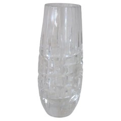 Vase en verre d'art italien de design du XXe siècle, années 1970