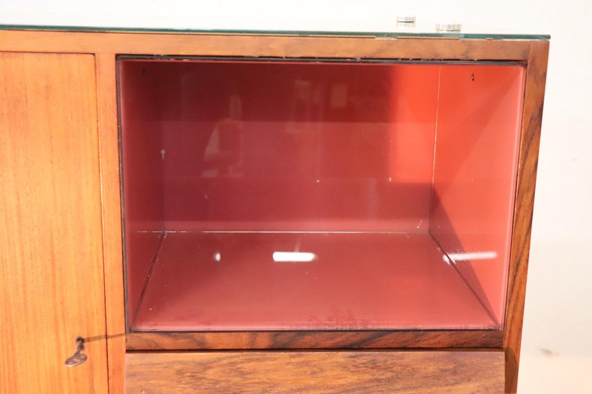 20th Century Italian Design Central Bar Cabinet, 1950s / 1960s For Sale 4